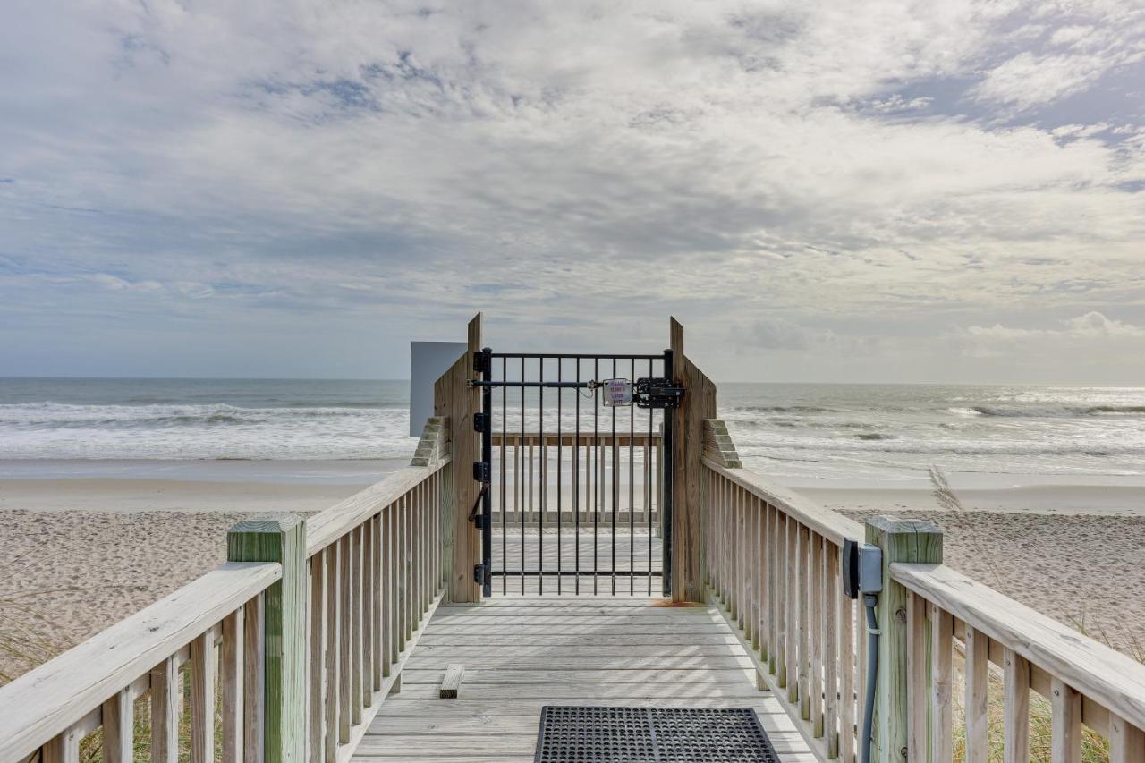 North Topsail Beach Condo In Resort-Style Complex! Bagian luar foto